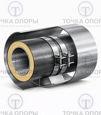 Скользящая опора для прокладки в футляре трубы ППУ 108/180/377